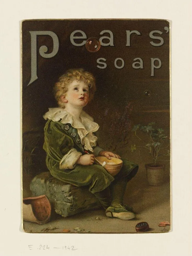 Рекламный плакат Pears