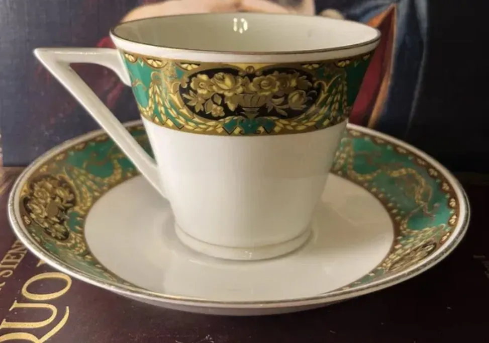 Чайная пара Ruwaha с чехословацким клеймом